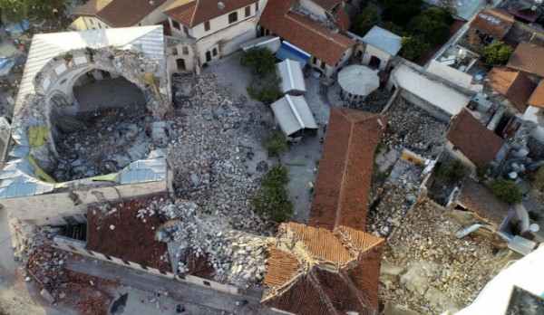 Antakya'daki 14 asırlık Habib-i Neccar Camisi depremde yıkıldı
